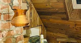 Private Sauna in der Ferienwohnung Gartenalm Private Sauna in der Ferienwohnung Gartenalm
