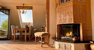 Kamin in der Ferienwohnung VIELSEEN Kamin im Weißt Du noch auf Rügen